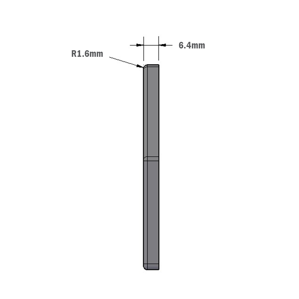 41-154-1 MODULAR SOLUTIONS ALUMINUM CONNECTING PLATE<br>135MM X 135MM FLAT CORNER W/HARDWARE